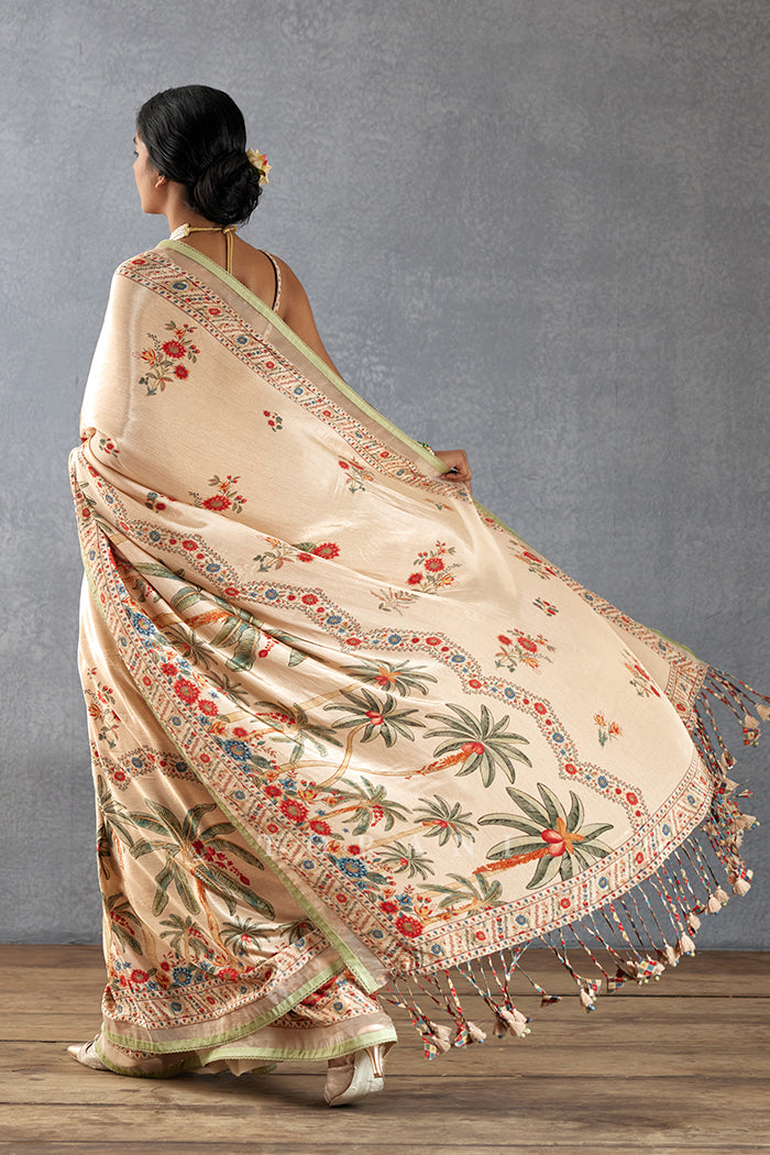 Badami Mridhini Saree