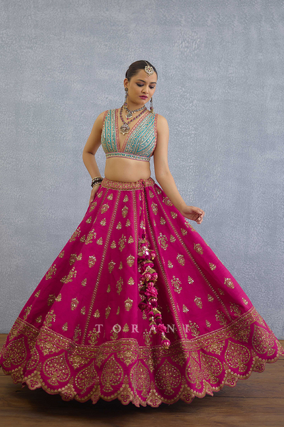 Gulkhaira Heer Lehenga Set