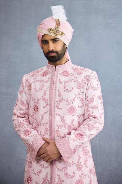 Sharbati Idaad Sherwani Set