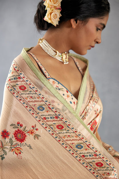 Badami Mridhini Saree