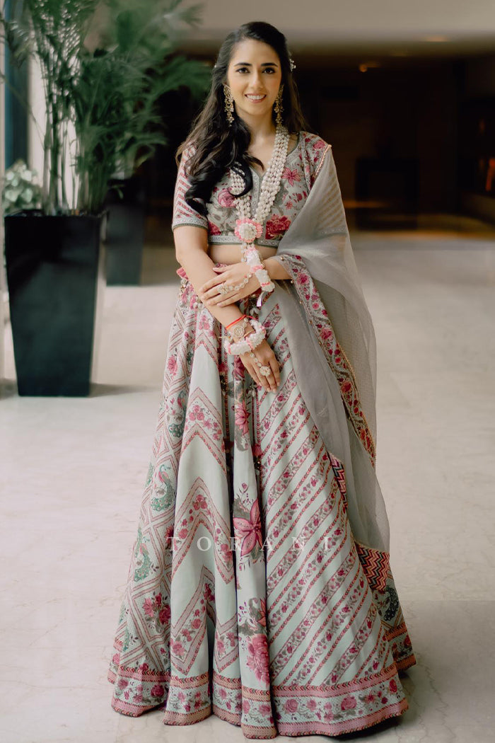 Aanchal Malik in our Jaituni Waheeda Lehenga Set