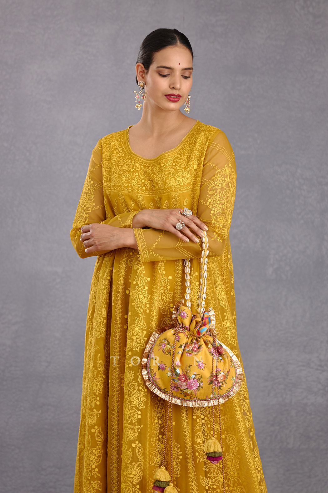 SALE - Sunehra Nilofer Potli