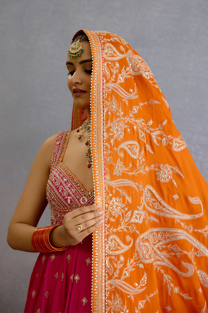 Padma Zohra Anarkali Set