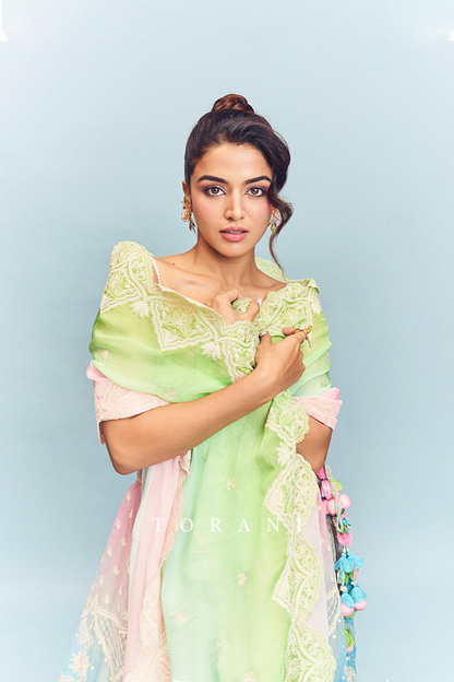 Wamiqa Gabbi in Our Custom Prakriti Ayra Lehenga Set