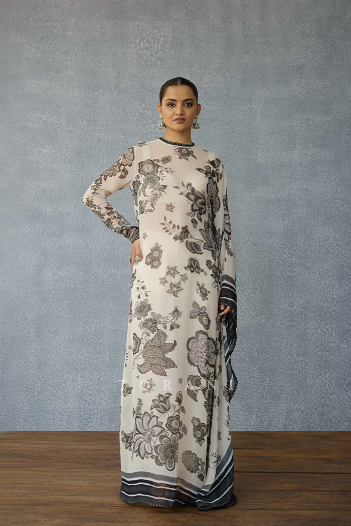 Kalamkari Navanya Kaftan Set