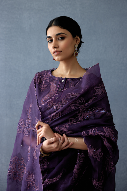 Neel Kamal Pankhuri Saree