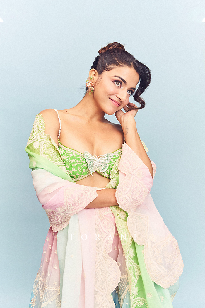 Wamiqa Gabbi in Our Custom Prakriti Ayra Lehenga Set