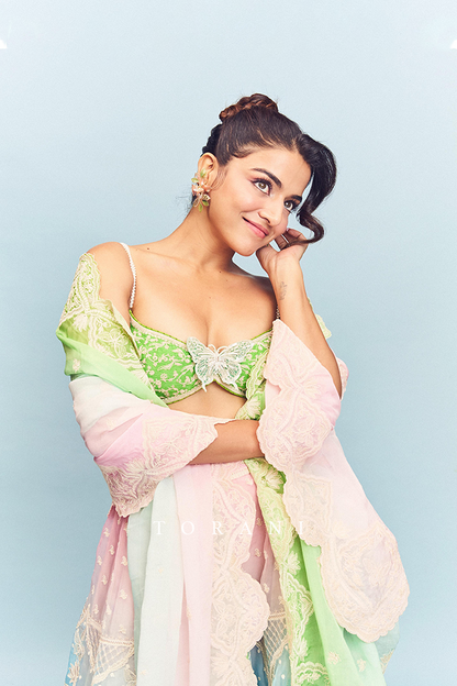 Wamiqa Gabbi in Our Custom Prakriti Ayra Lehenga Set