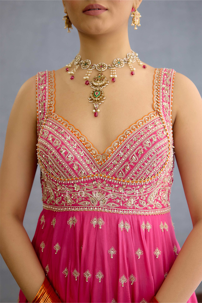 Padma Zohra Anarkali Set