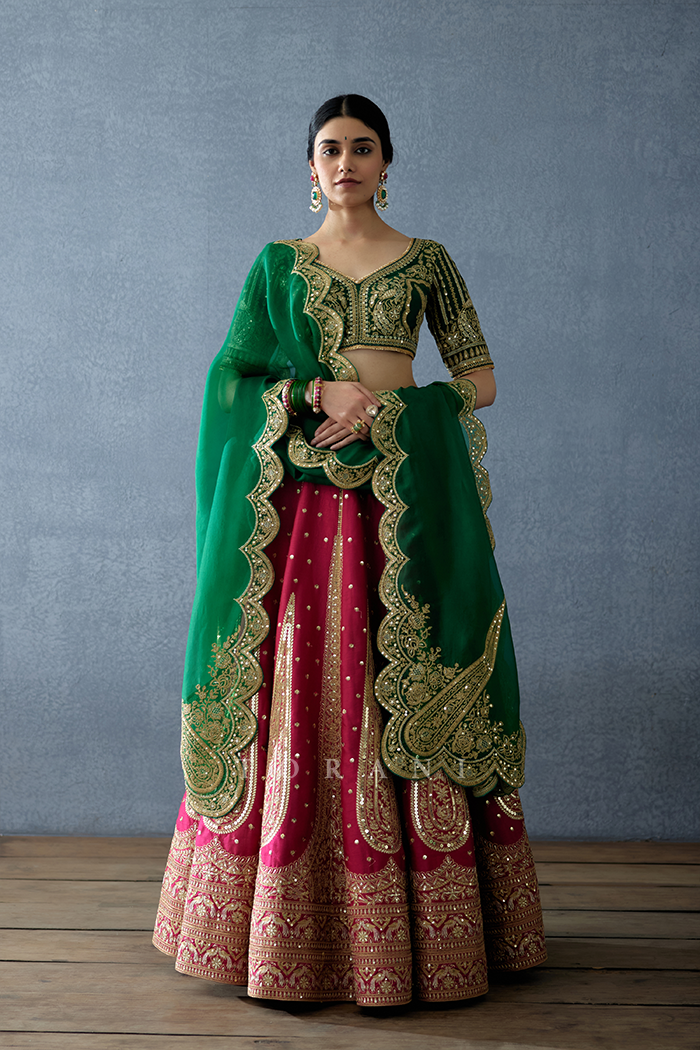 Kachi Keri Rifah Lehenga Set