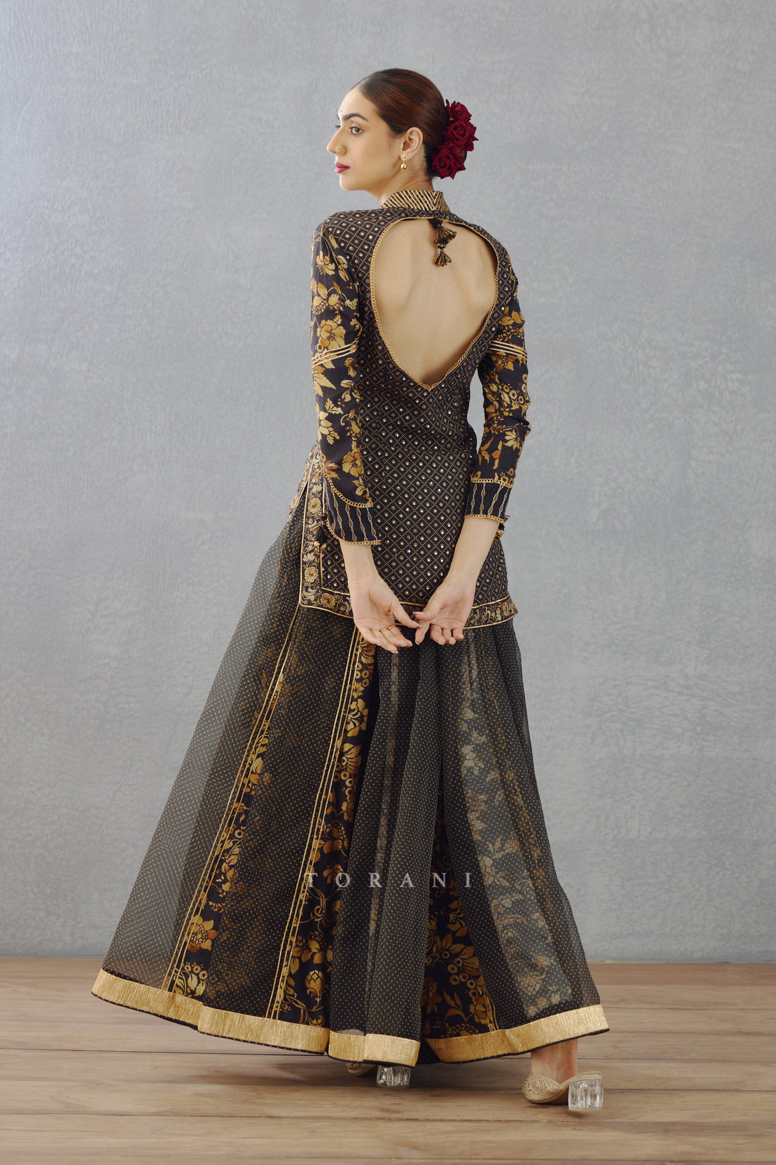 SALE - Gulghast Mehza Sharara Set