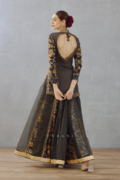 SALE - Gulghast Mehza Kurta Sharara