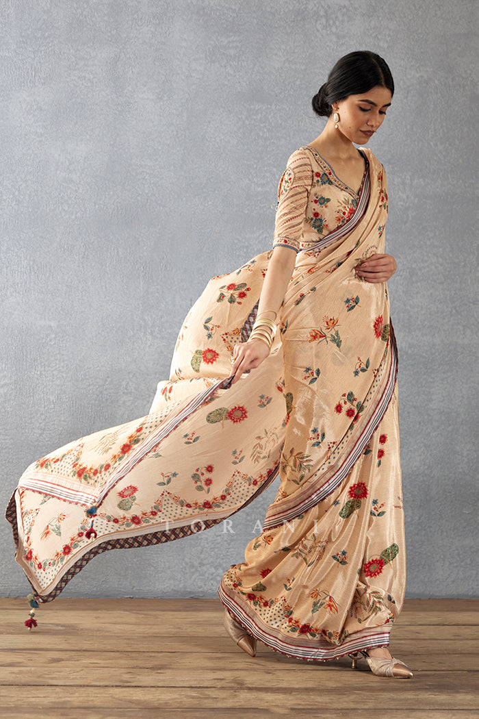 Badami Parnika Saree