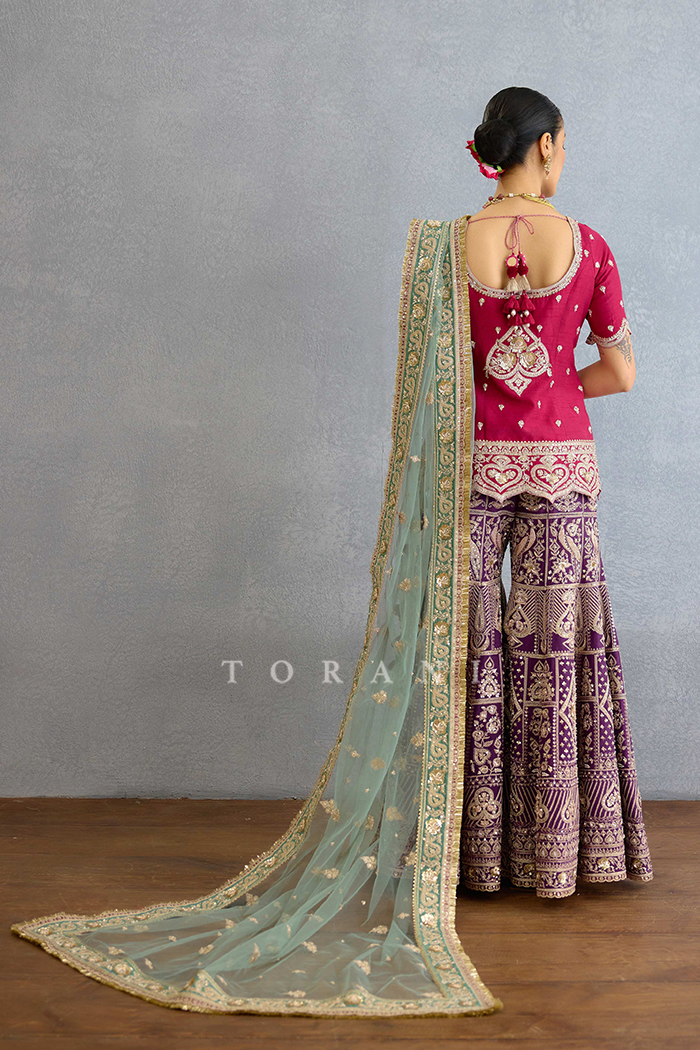 Chandramallika Manmayi Gharara Set