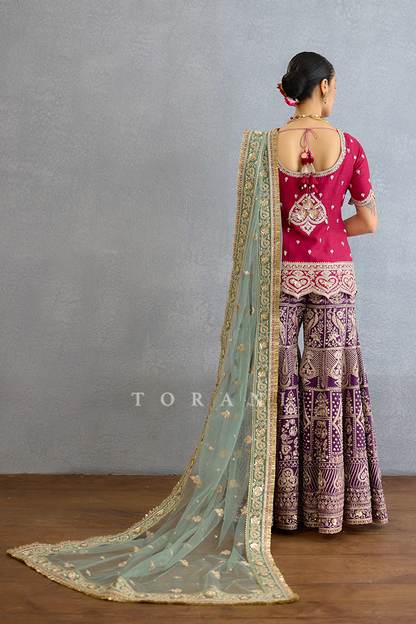 Chandramallika Manmayi Gharara Set