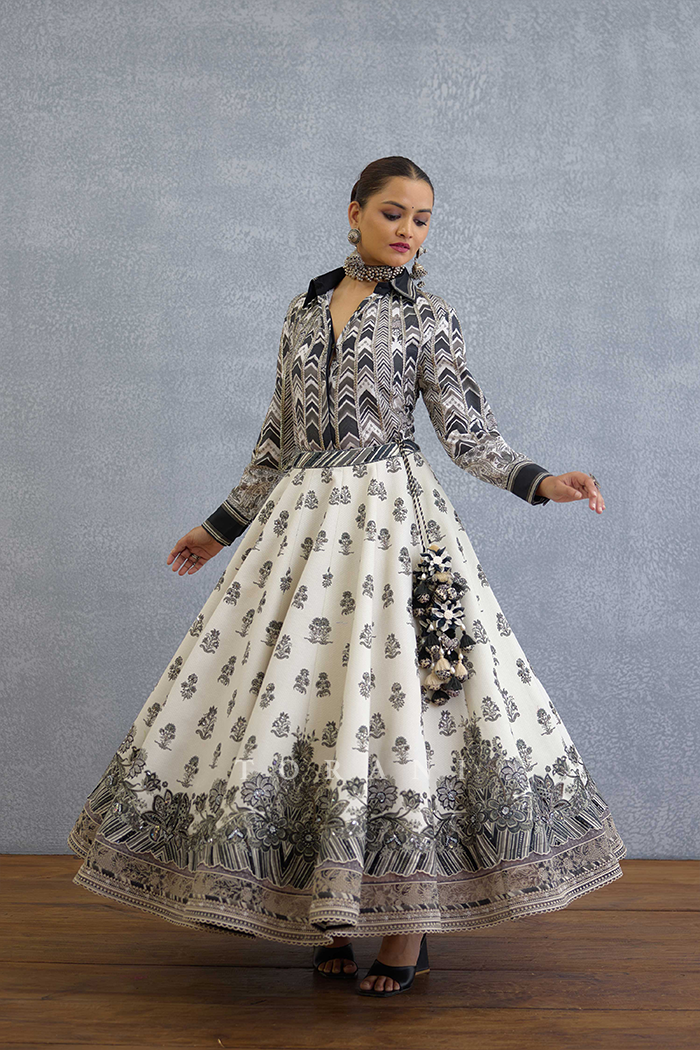 Kalamkari Avika Lehenga Set