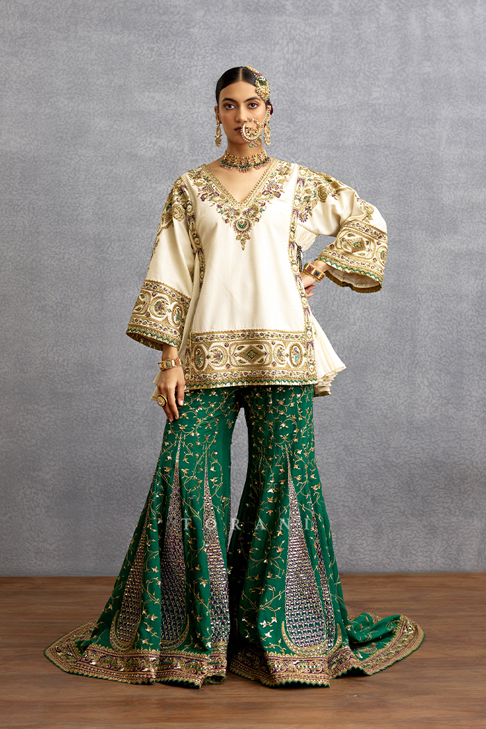 Rangini Sabeena Sharara Set