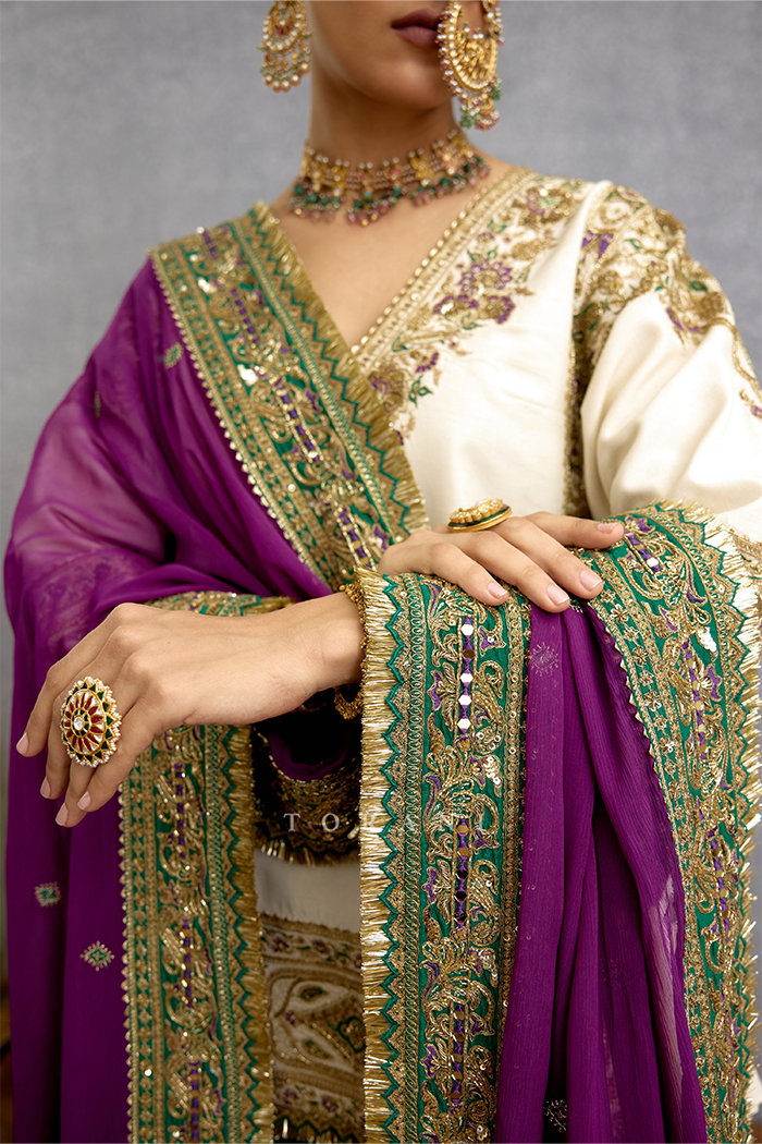 Rangini Sabeena Sharara Set