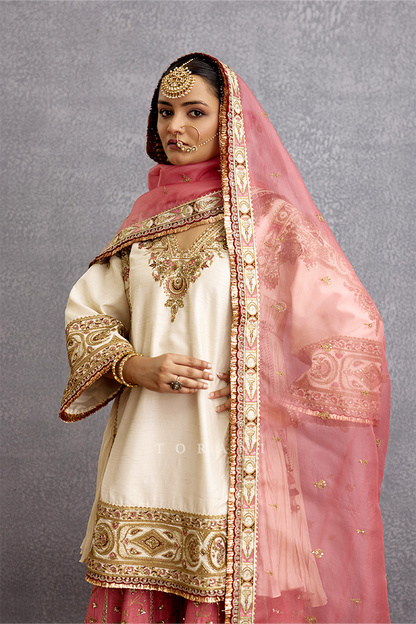 Maahe Mahtabe Insiyah Sharara Set