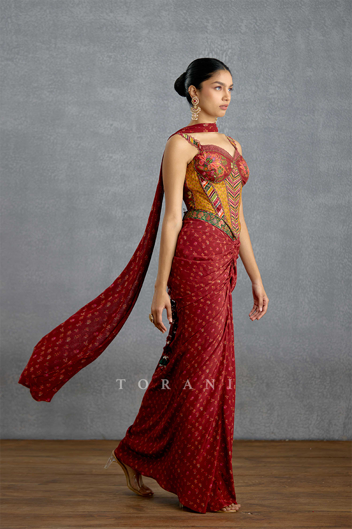 Laalima Suri Corset Set