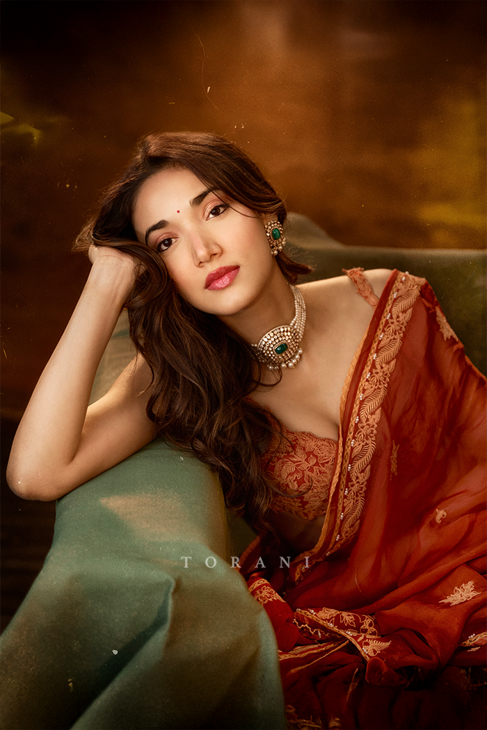 Medha Shankr in our Kunkumi Avani Lehenga Set