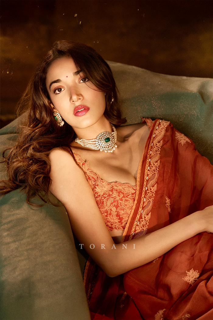 Medha Shankr in our Kunkumi Avani Lehenga Set