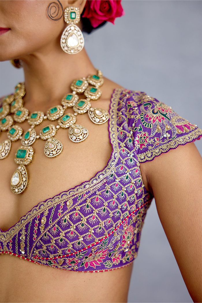 Banafsha Leisha Blouse