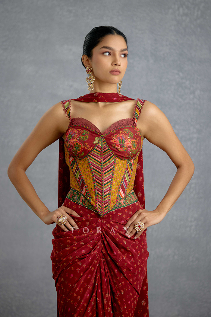 Laalima Suri Corset Set