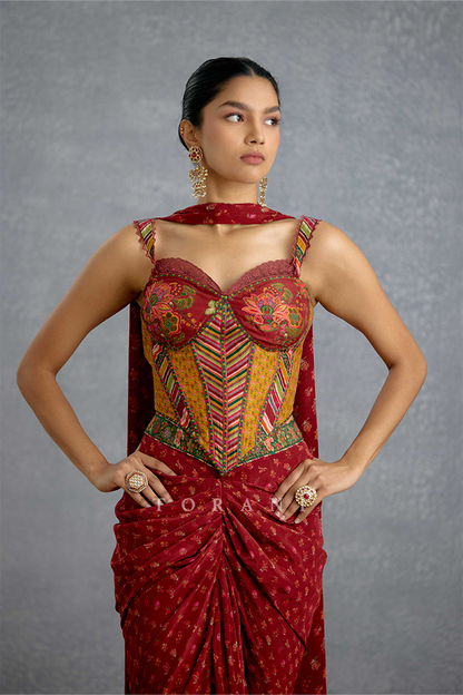 Laalima Suri Corset Set