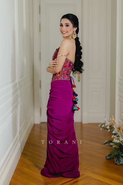 Sureena Sachdev in our Dil Kusha Ursa Corset Set