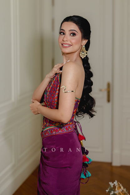 Sureena Sachdev in our Dil Kusha Ursa Corset Set