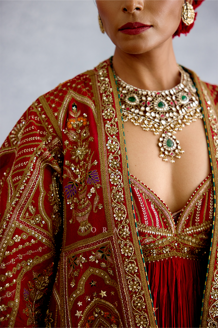 Zehra Faheema Jacket Set