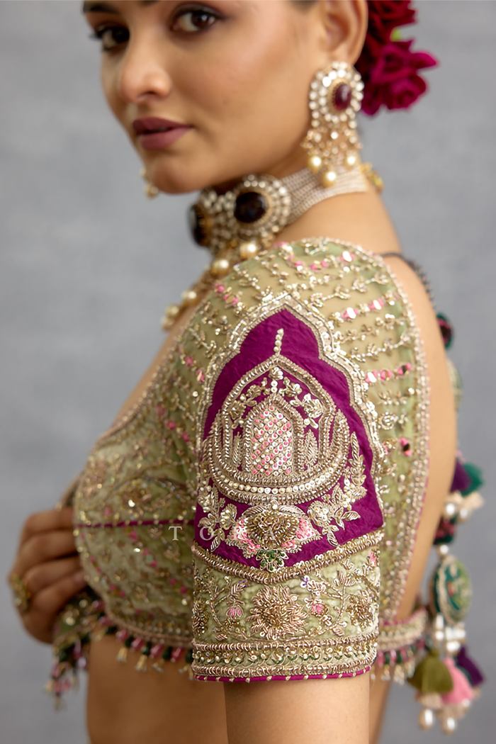 Rangbahaar Kinza Lehenga Set