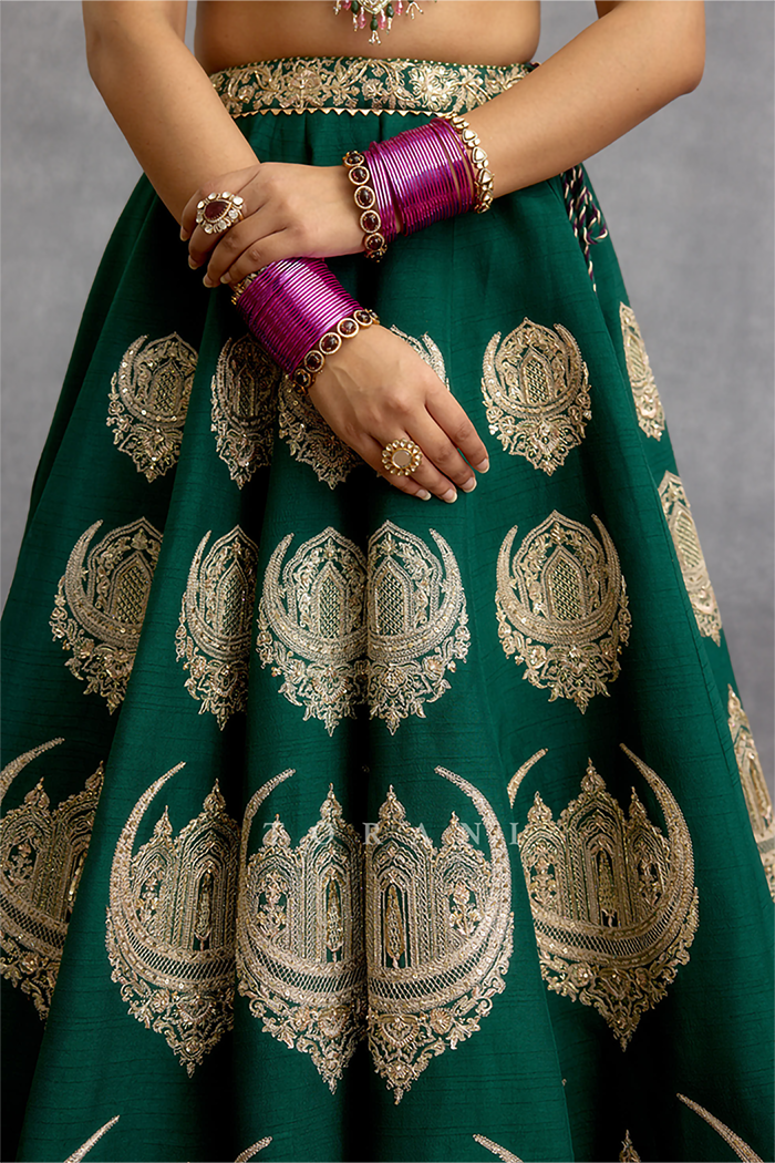 Rangbahaar Kinza Lehenga Set