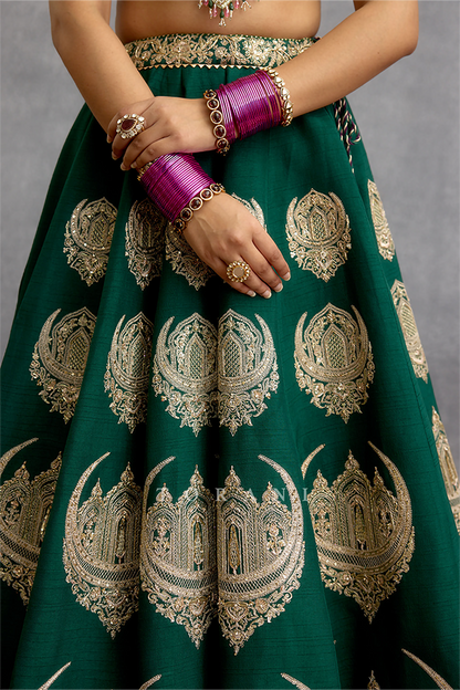 Rangbahaar Kinza Lehenga Set