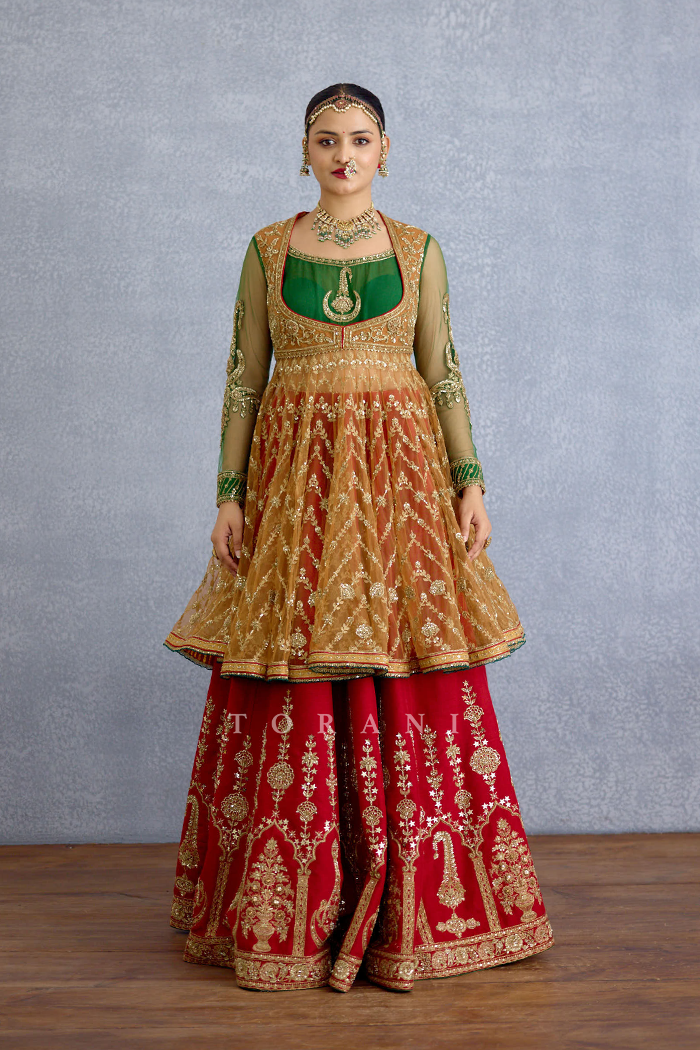 Rangnoor Hameeda Lehenga Set