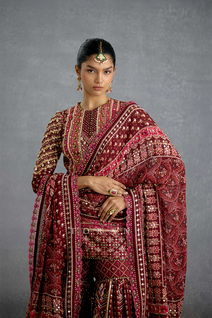 Zeenat Virasa Sharara Set