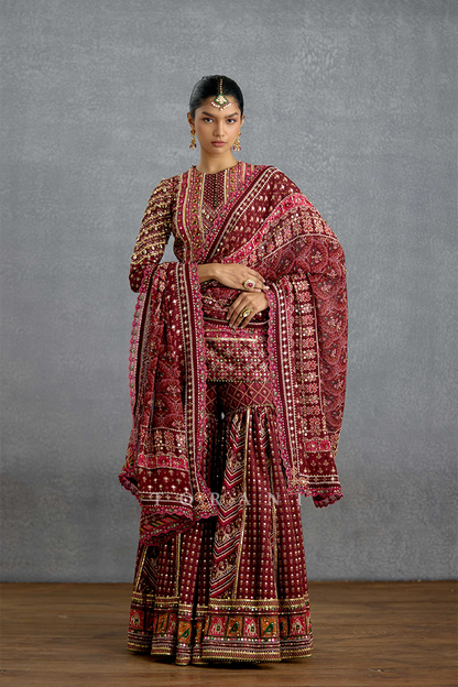 Zeenat Virasa Sharara Set