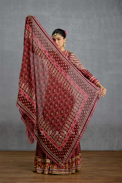 Zeenat Virasa Sharara Set