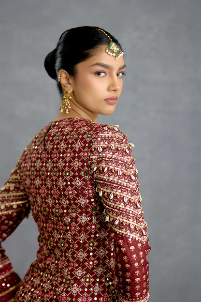 Zeenat Virasa Sharara Set