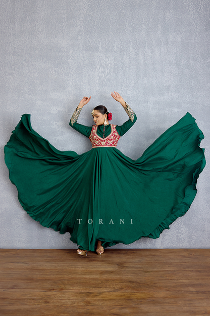 Yashm Mahsa Anarkali Set