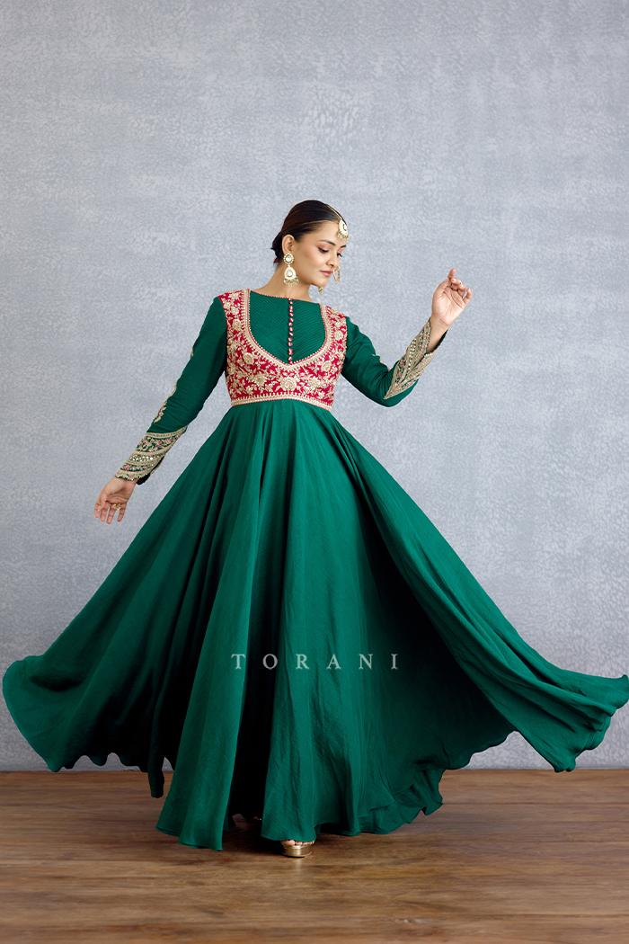 Yashm Mahsa Anarkali Set