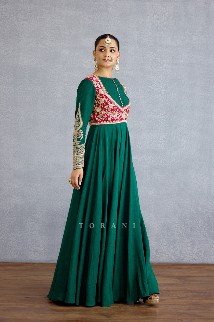 Yashm Mahsa Anarkali Set