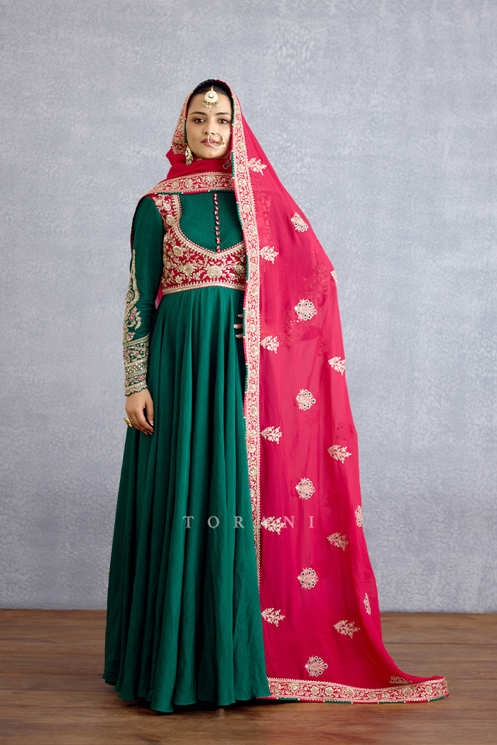 Yashm Mahsa Anarkali Set