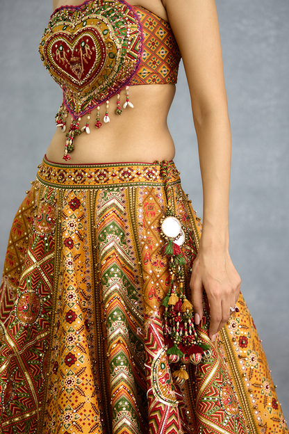 Kanak Dil Meher Lehenga Set