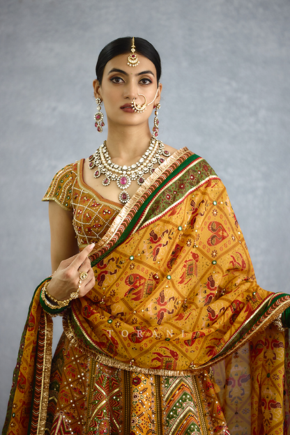 Kanak Dil Meher Iksha Lehenga Set