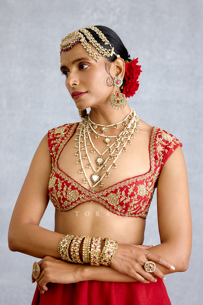 Zehra Zamardi Adeeba Lehenga Set