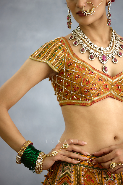 Kanak Dil Meher Iksha Lehenga Set