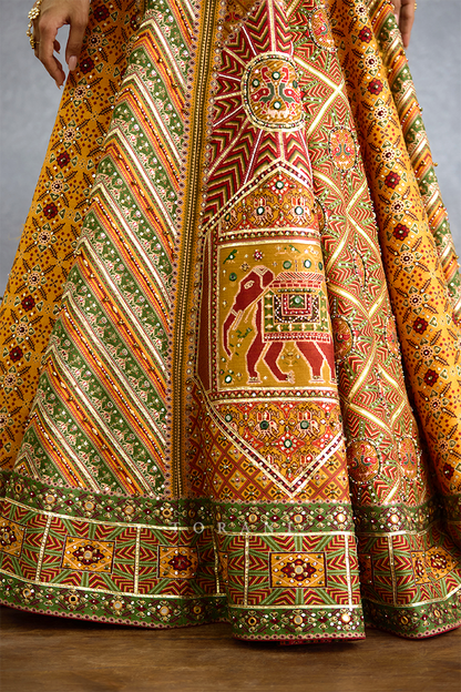 Kanak Dil Meher Iksha Lehenga Set