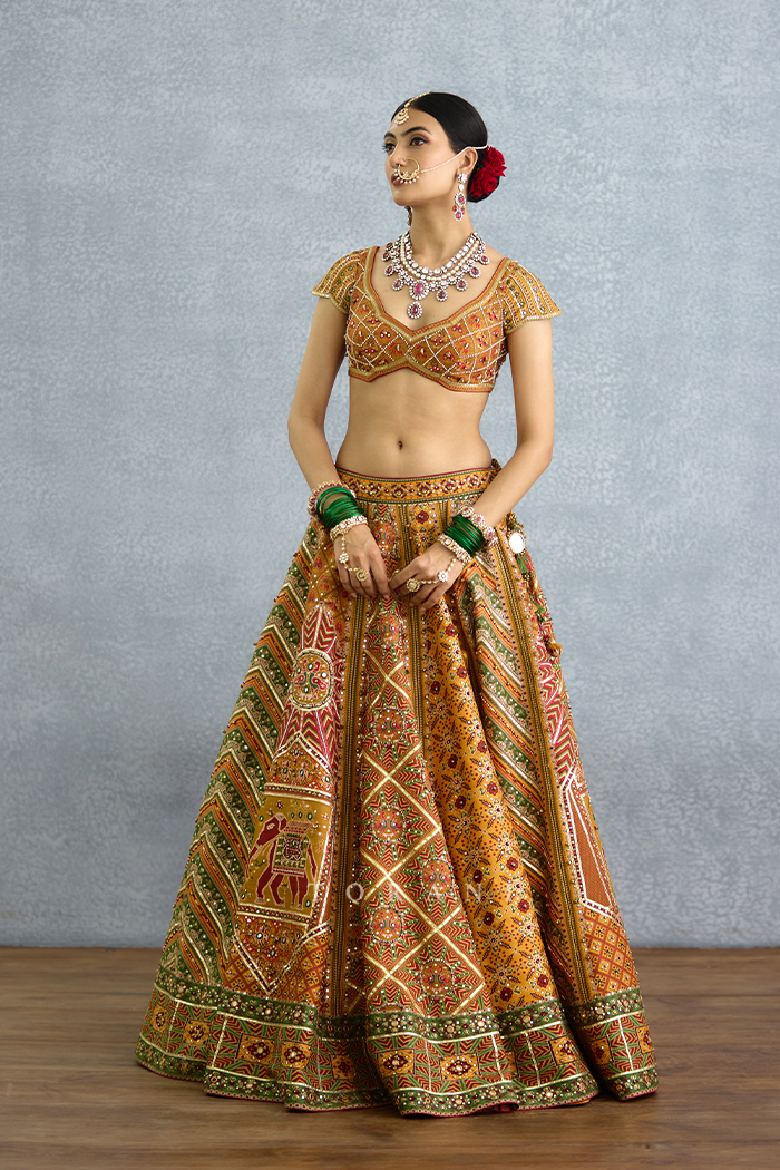 Kanak Dil Meher Iksha Lehenga Set